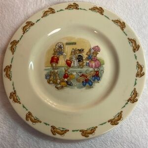 1984 “Bunnykins” Royal Doulton Tableware LTD 1936 Golden Jubilee Celebration 8”